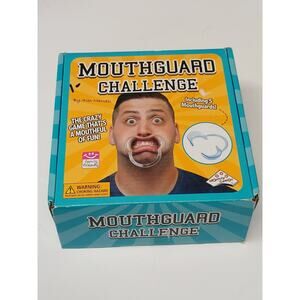 Mouth Guard Challenge Game 5 Pack Mouthpieces with Cards Family Friendly Fun